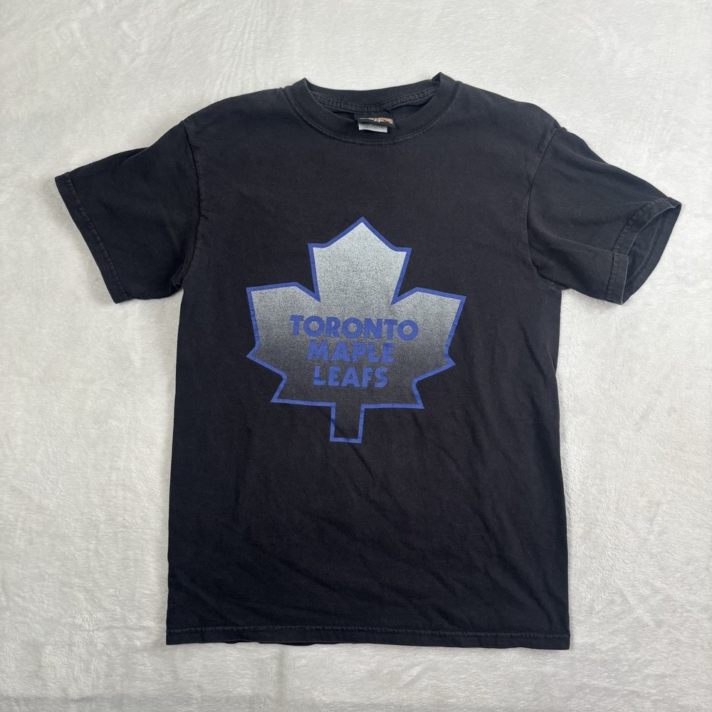 VTG Old Time‎ Hockey Toronto Maple Leafs McCabe Hockey Shirt NHL Men's S Petite
